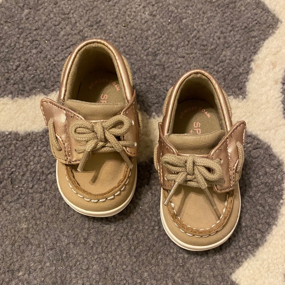 Baby Sperry Boat Shoes Size 2